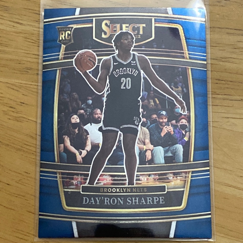 Day’ron Sharpe 2021-22 Select RC #33 - 2 Cards